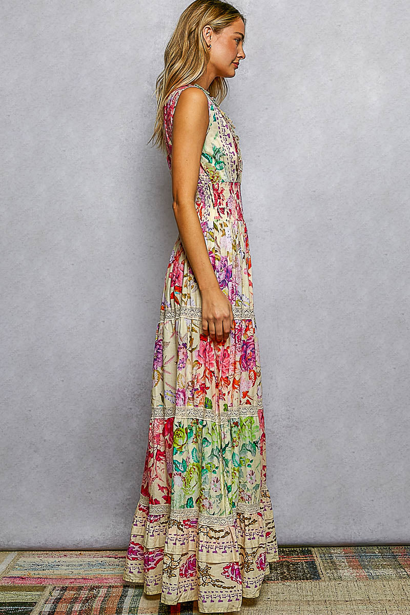 ROSE FOR DAYS DRESS