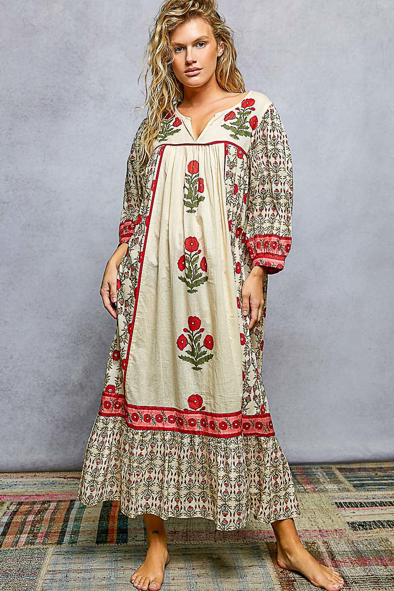 MALONE COTTON BERRY DRESS