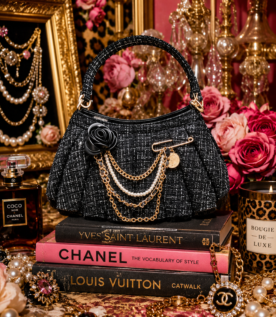 I DID IT IN A SKIRT.... PURSE👜