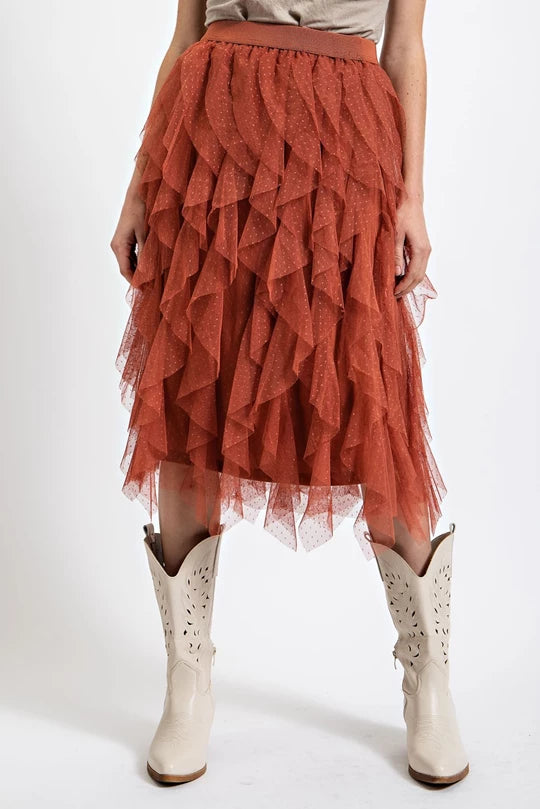 Jazzy Tiered Skirt