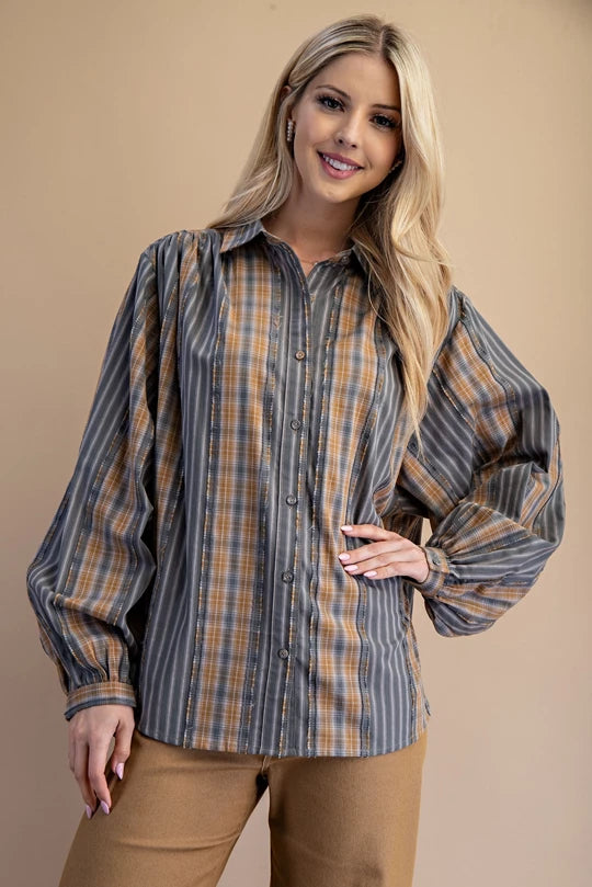 The Meadow Textured Blouse