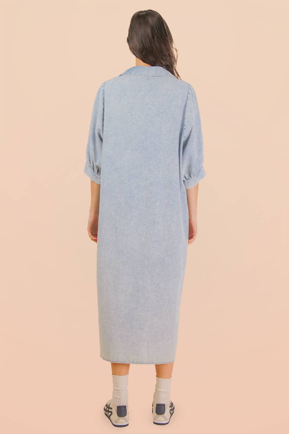 EVERYDAY DENIM Midi Dress