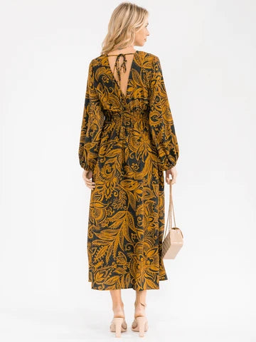The Golden Grove Dress