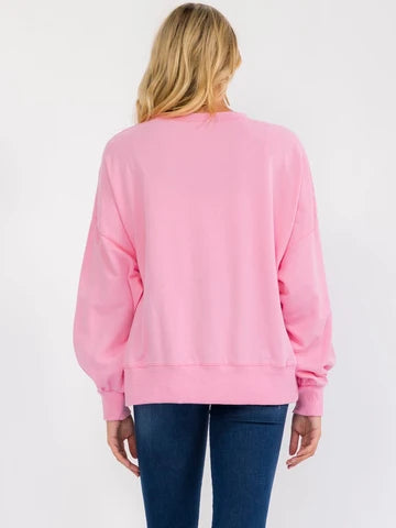Americana Teddy Pullover
