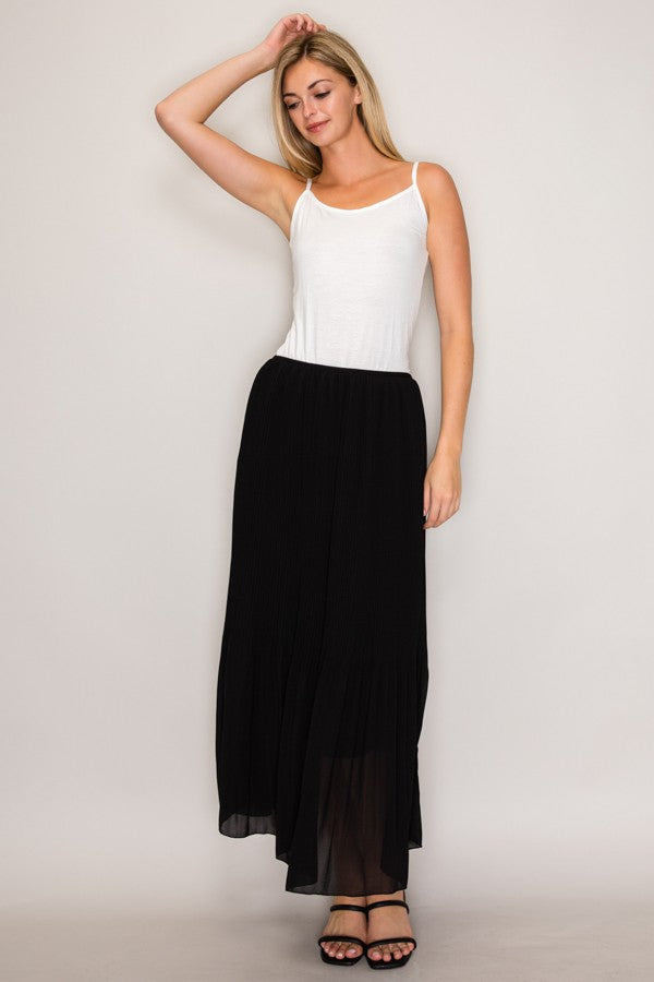 Chiffon A-Line Skirt