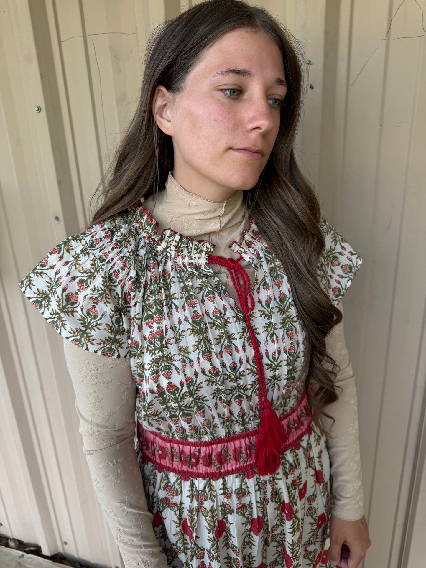 Prairie Rose Tiered Dress