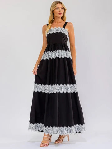 Midnight Lace Dress