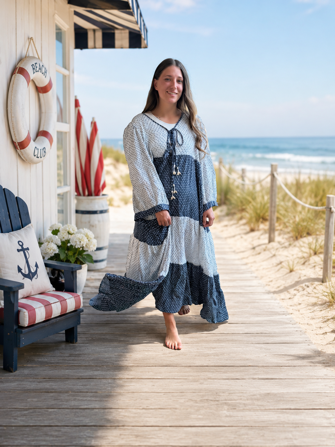 Seaside Sunday Dress