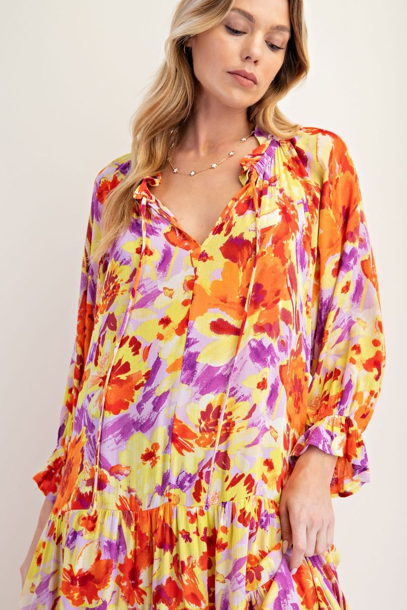 Sunset Sorbet Dress