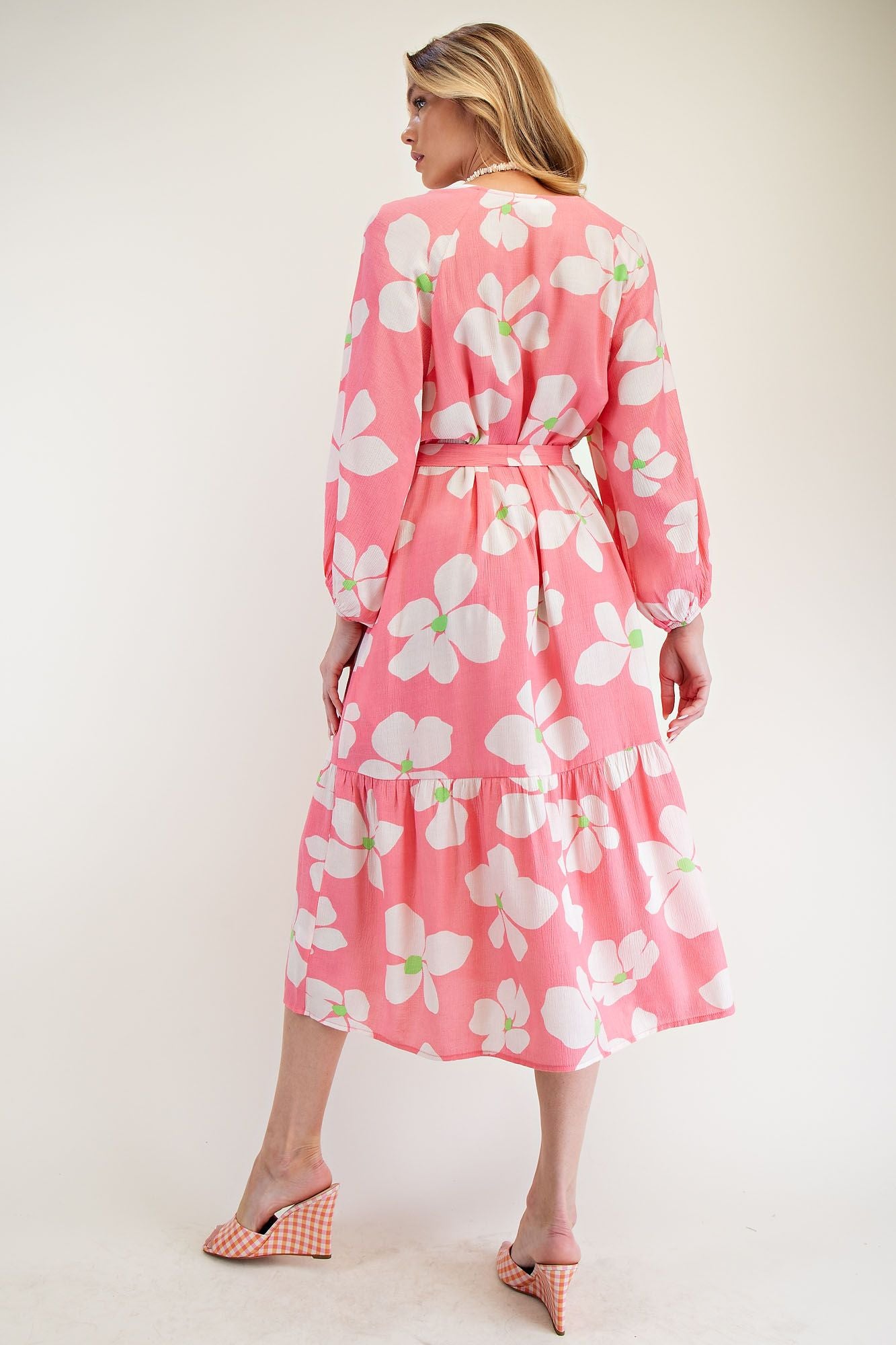 Pink petal dress
