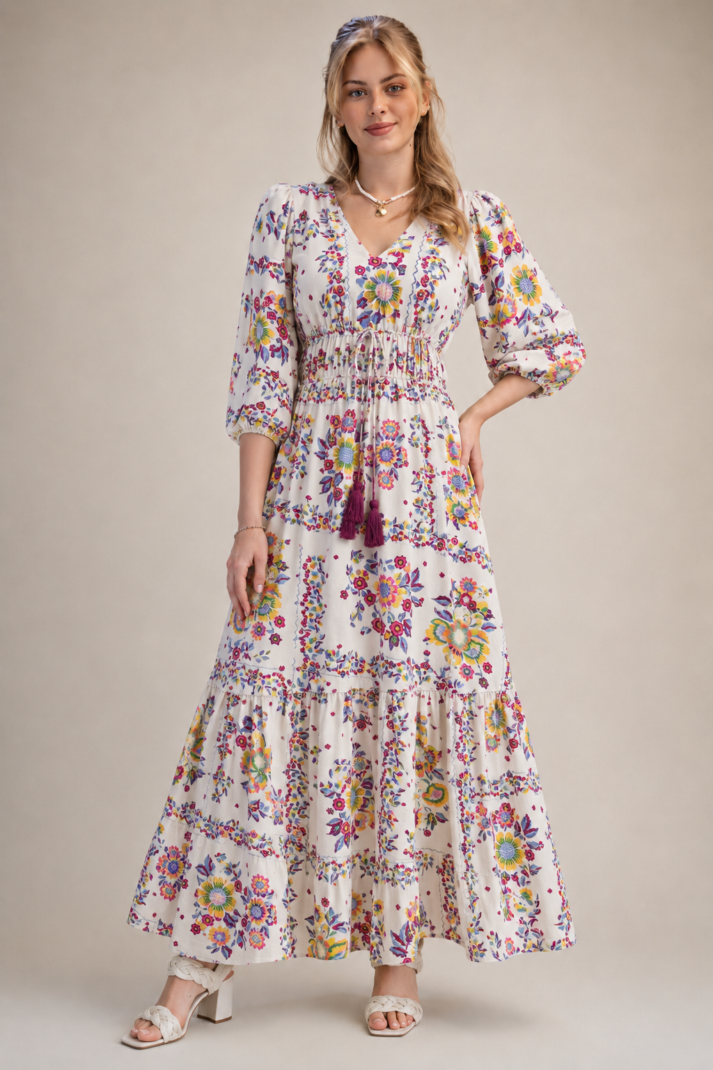 Bloom Where You’re Planted Maxi Dress