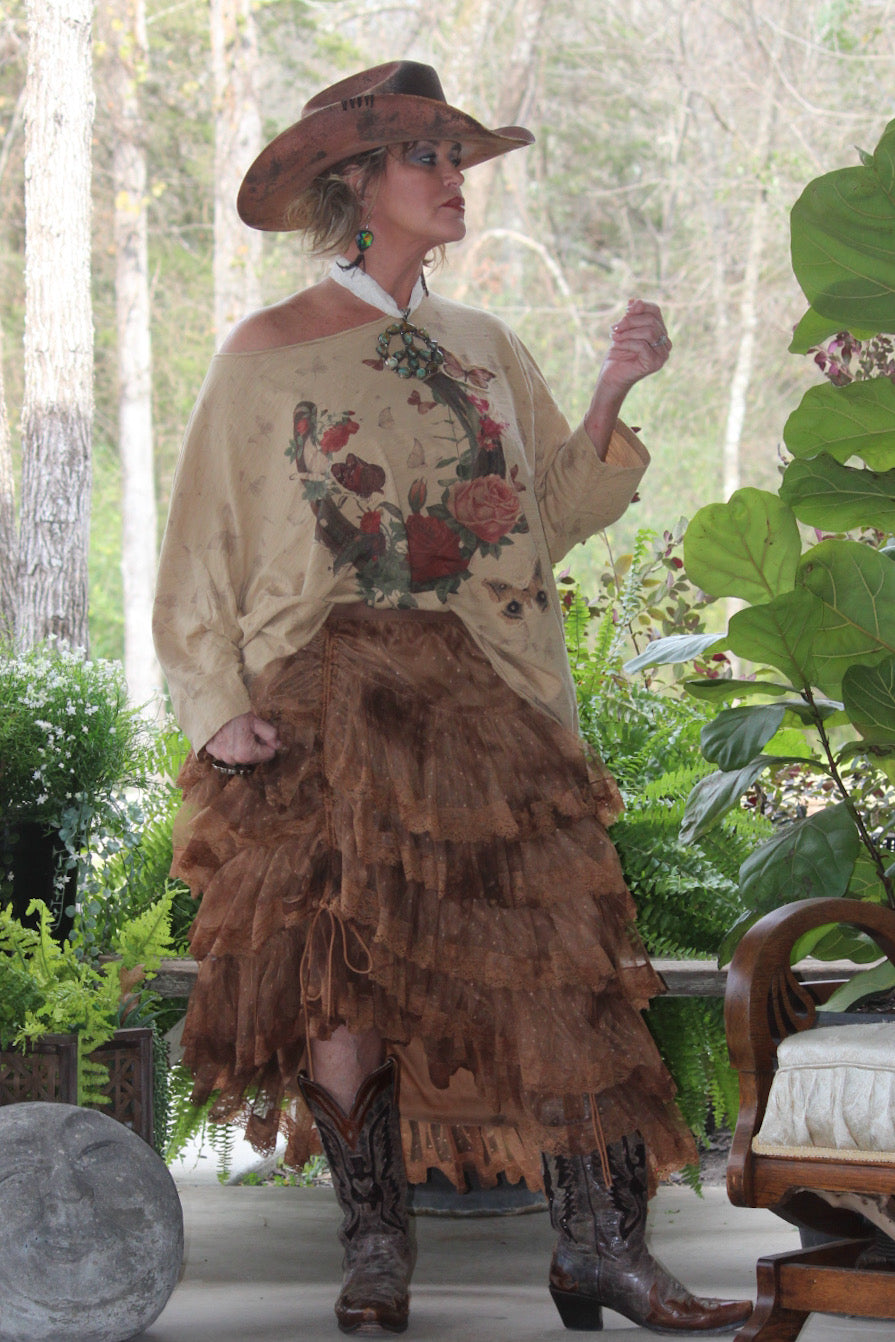 Dreamy brown Jaded Gypsy skirt