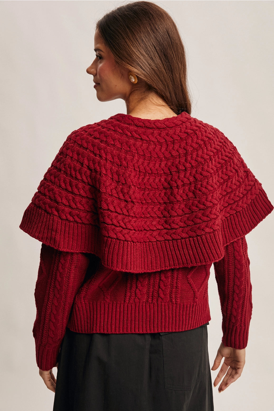 The Ultimate Capelet Cardigan