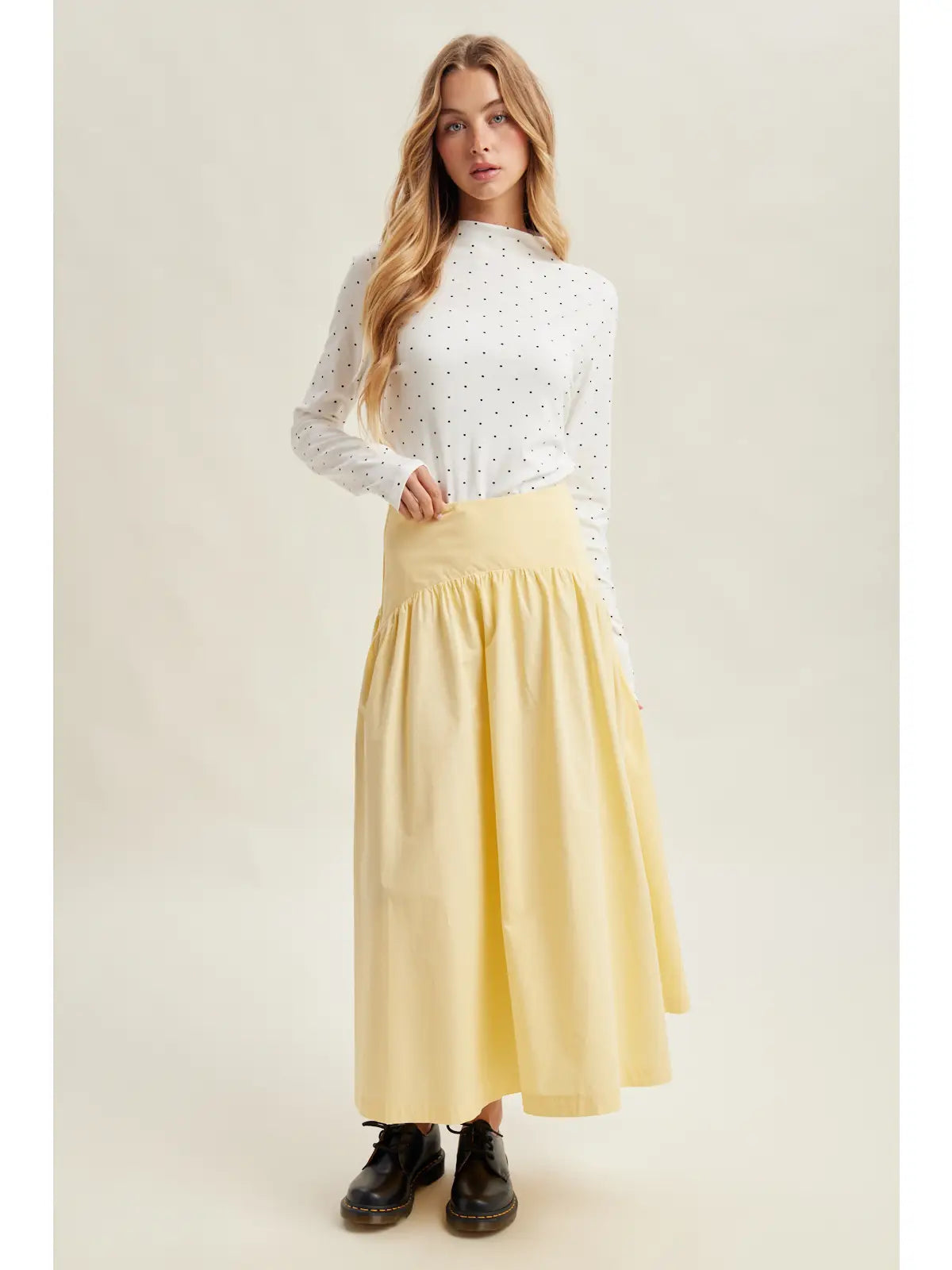 Lemon drop skirt