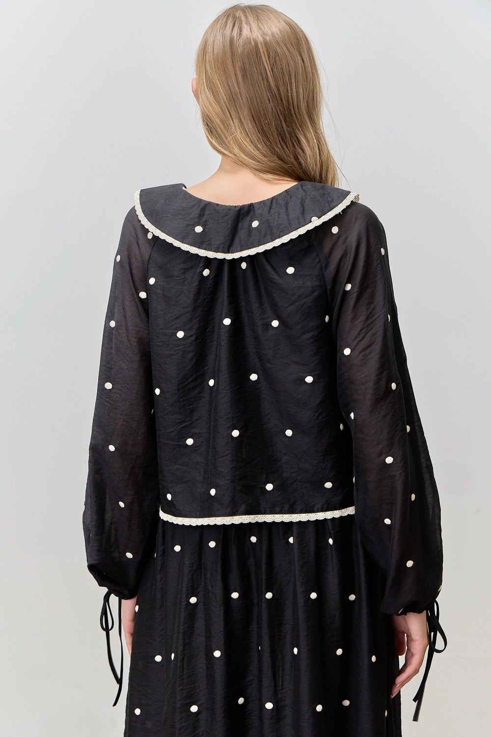 Dotty's Polka Dot Long Sleeve Shirt