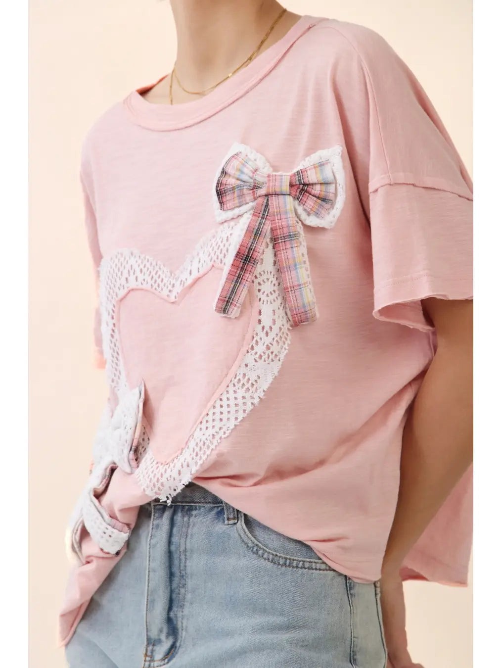 Iris' Heart and Bow tee