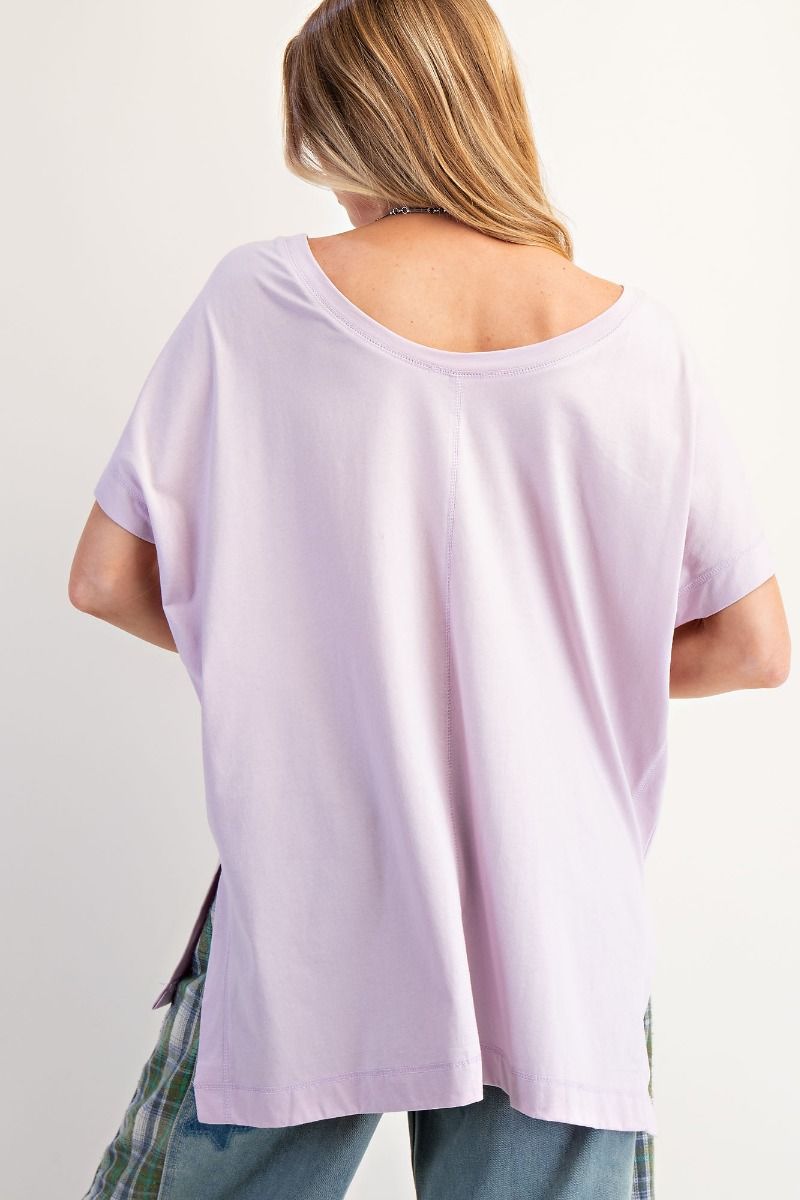 WINE PLATTER EMBROIDERED KNIT TOP