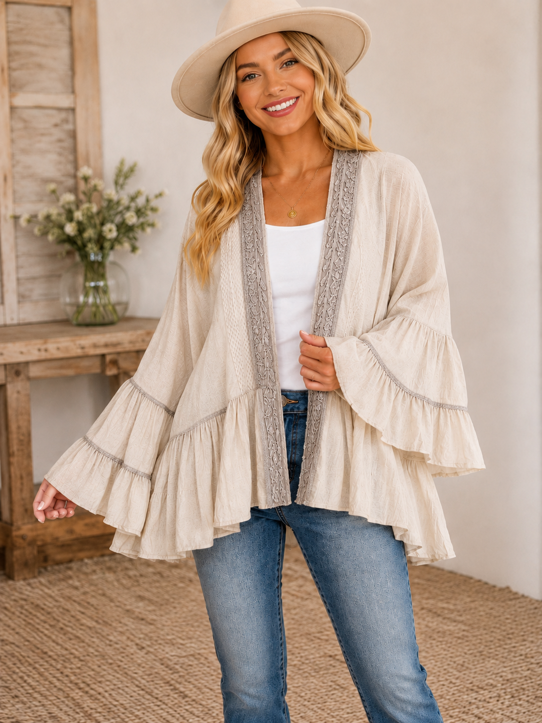 Oh Latte Bohemian Kimono