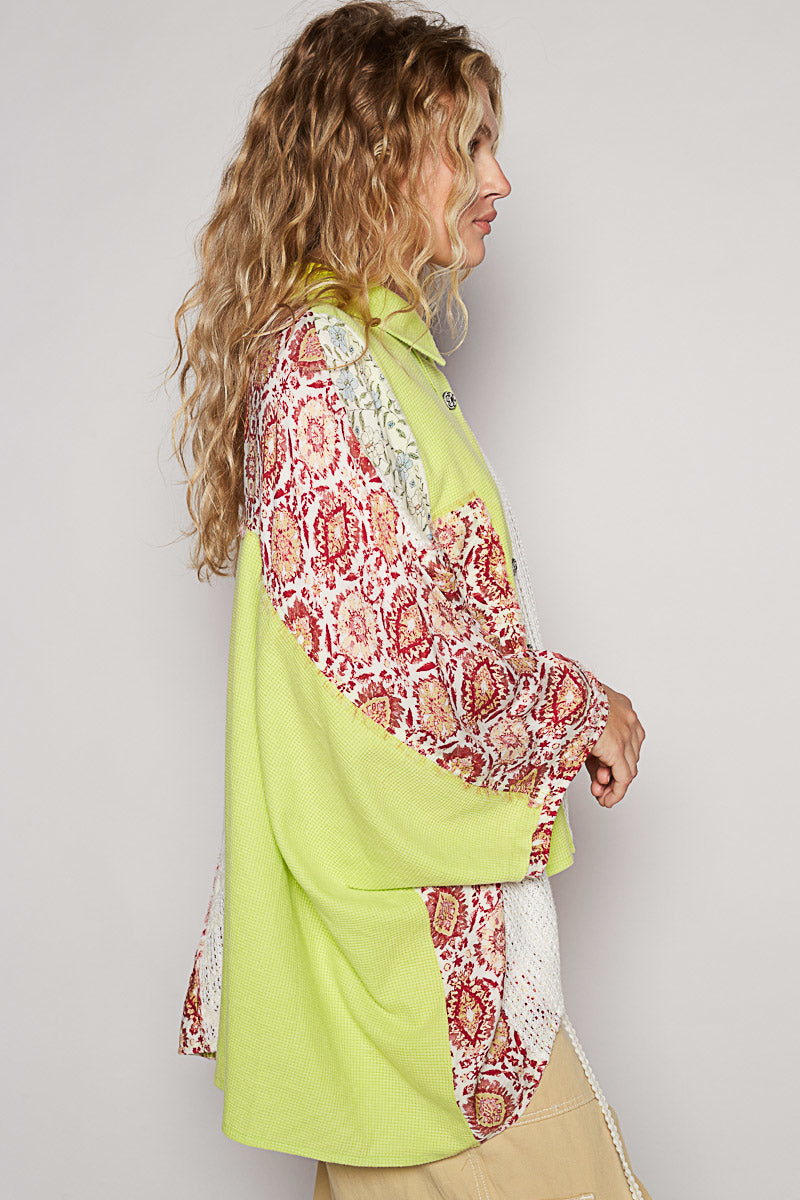Boho Patchwork Shirt