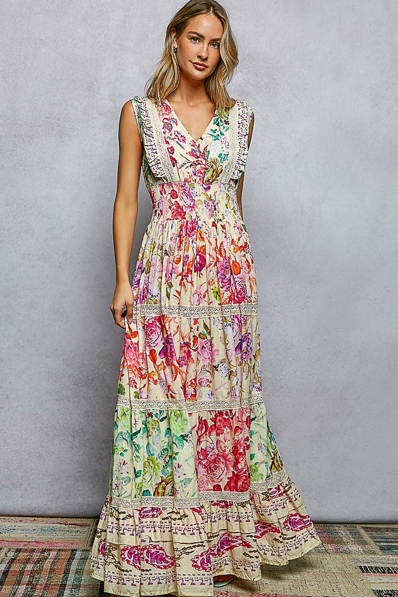 ROSE FOR DAYS DRESS