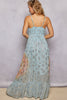 crochet top sleeveless dress