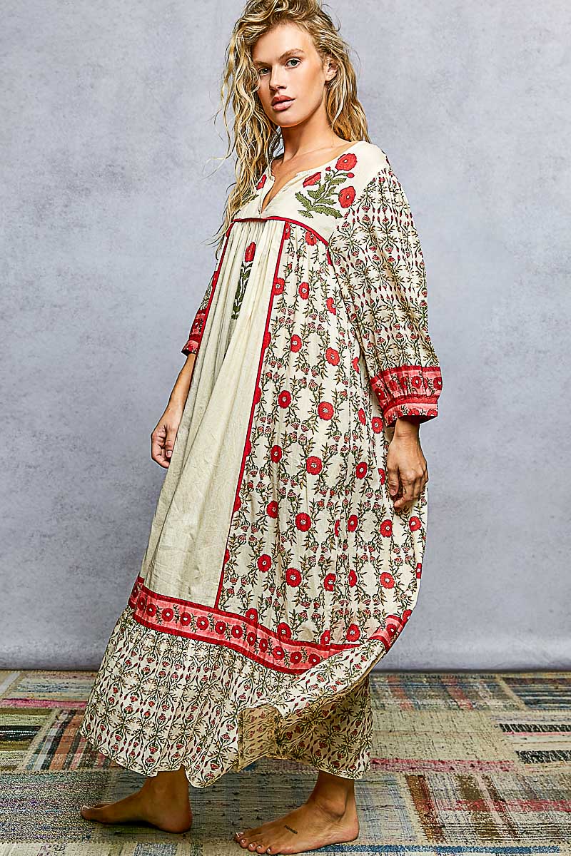 MALONE COTTON BERRY DRESS