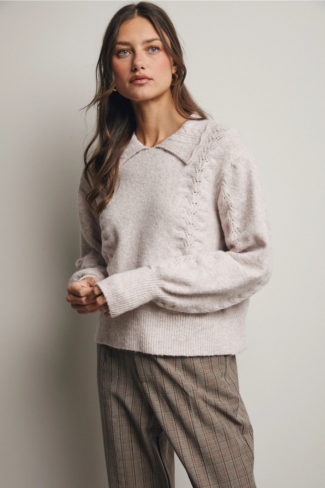 Maddie's Mauve Sweater