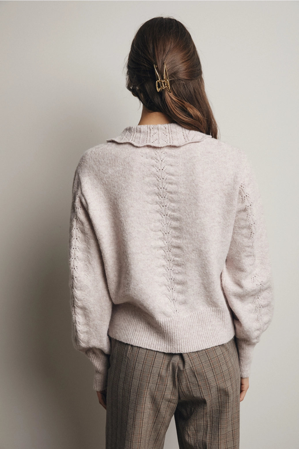 Maddie's Mauve Sweater