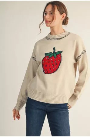 The Strawberry Fields Sweater