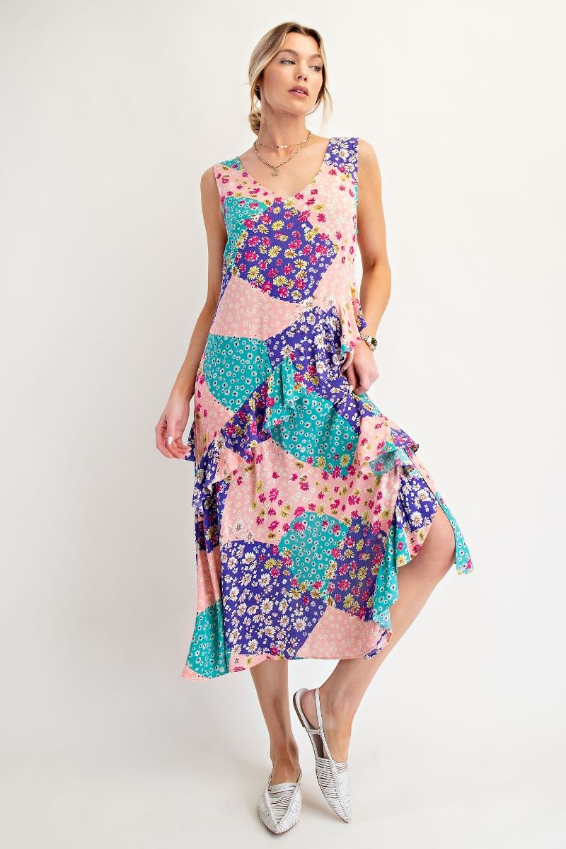 Cotton candy patchwork