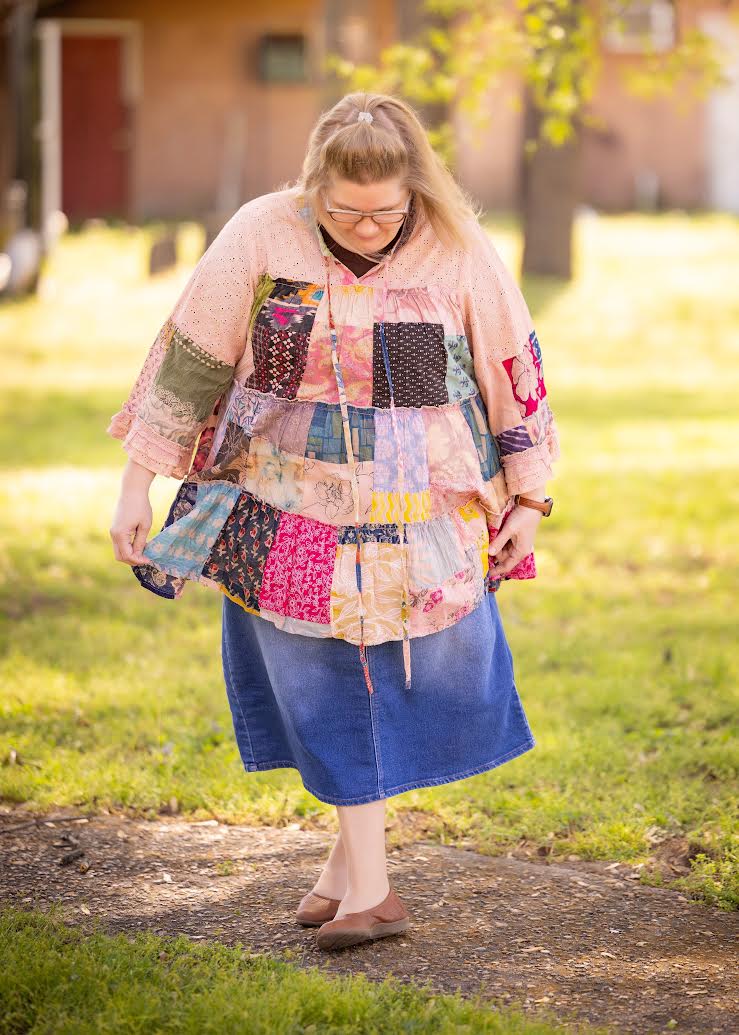 BOUGIE GEORGIA PEACH PATCHWORK