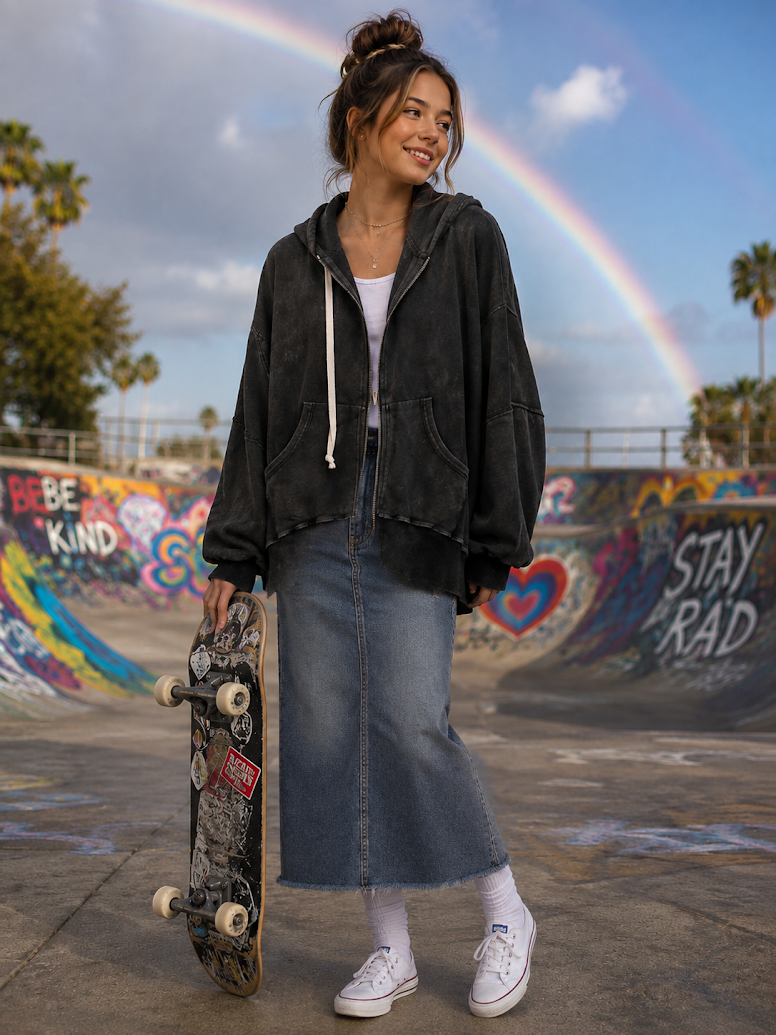 Vintage Grunge Hoodie