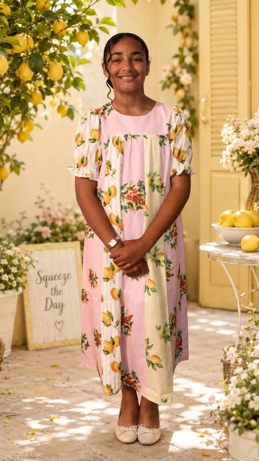 Sour as Lemon Dress