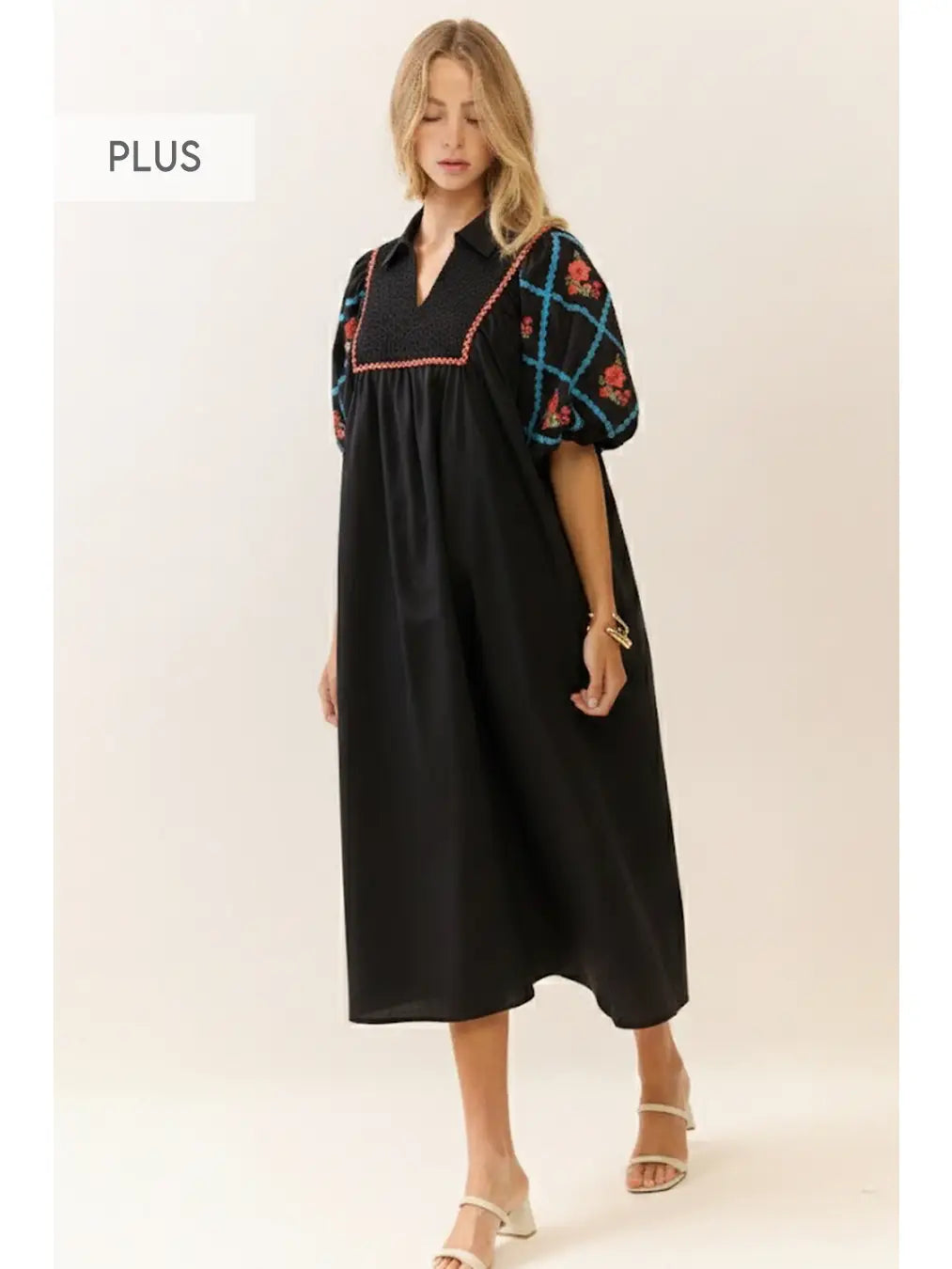 The Amelia Embroidered Dress
