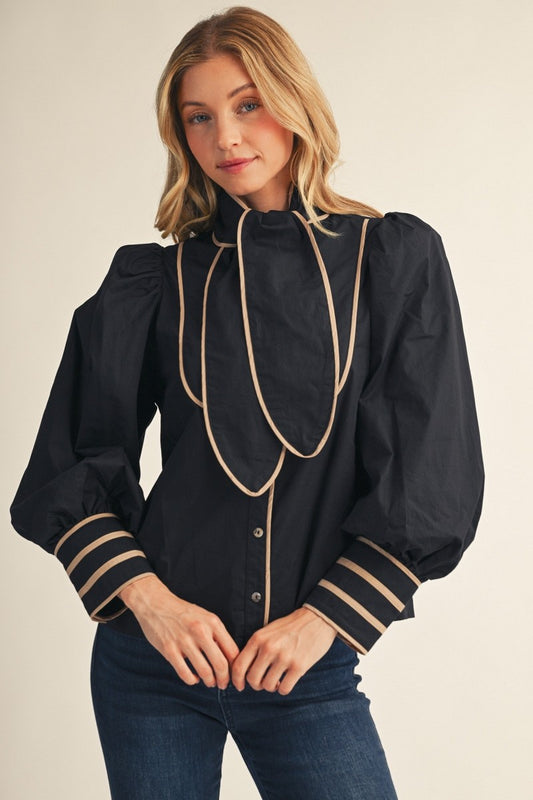 Twilight Trim Blouse