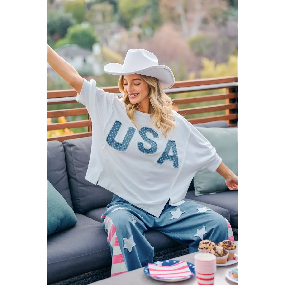 All-American Dreamer Top