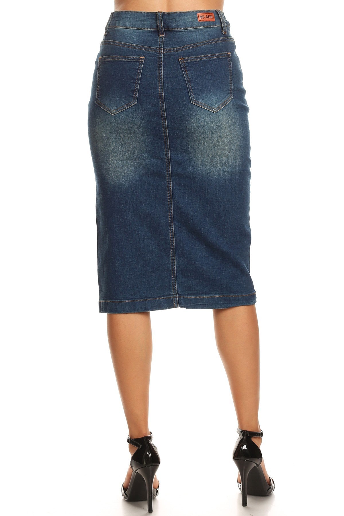 STRETCH DENIM W/ 5 POCKETS