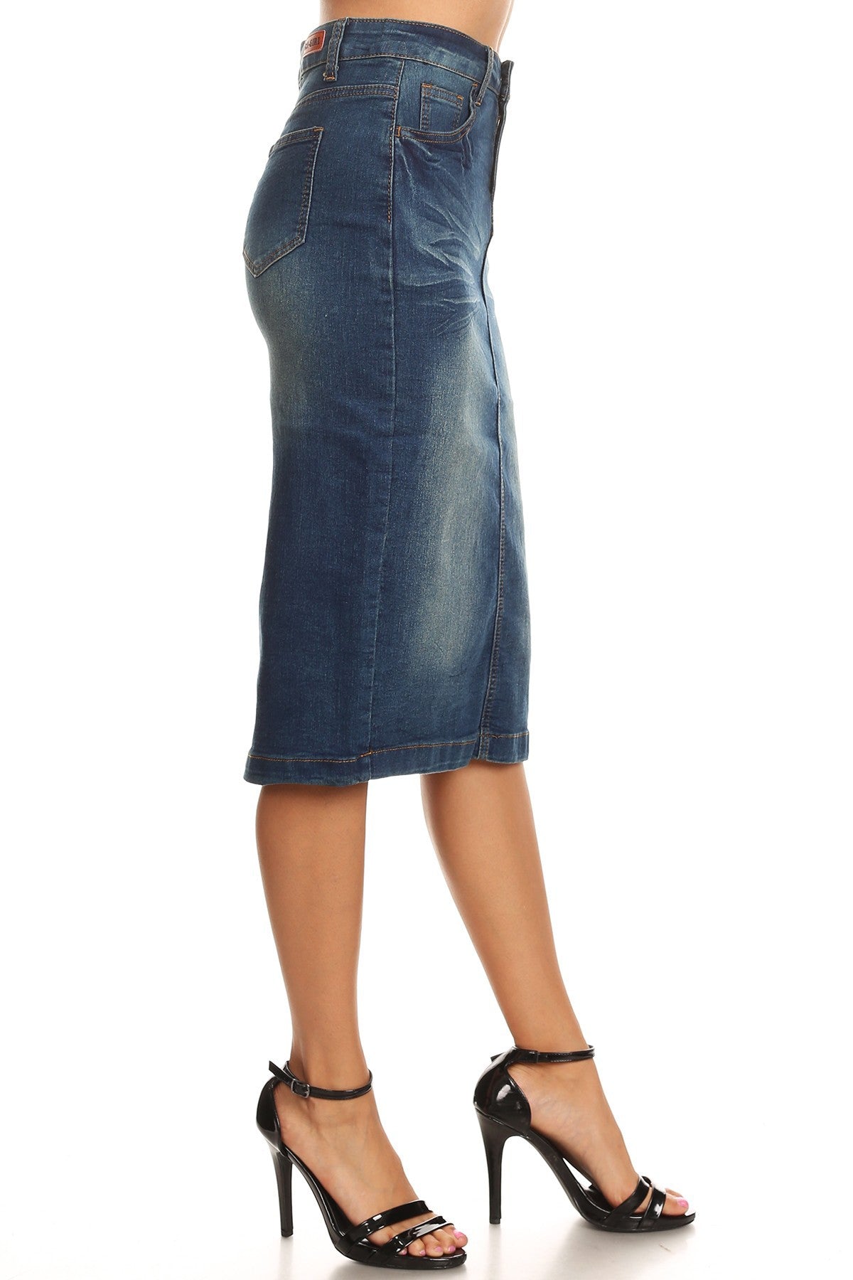 STRETCH DENIM W/ 5 POCKETS