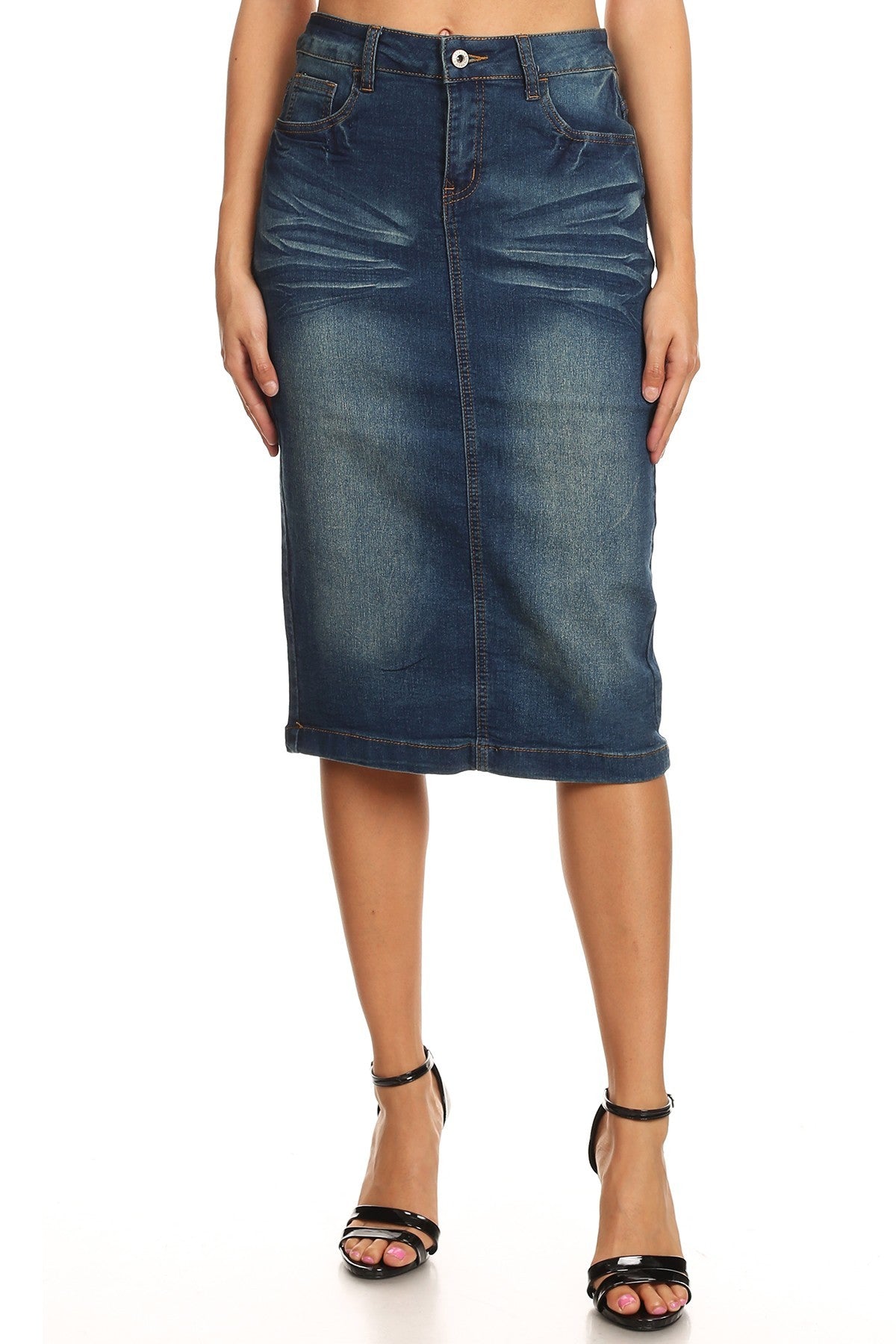 STRETCH DENIM W/ 5 POCKETS