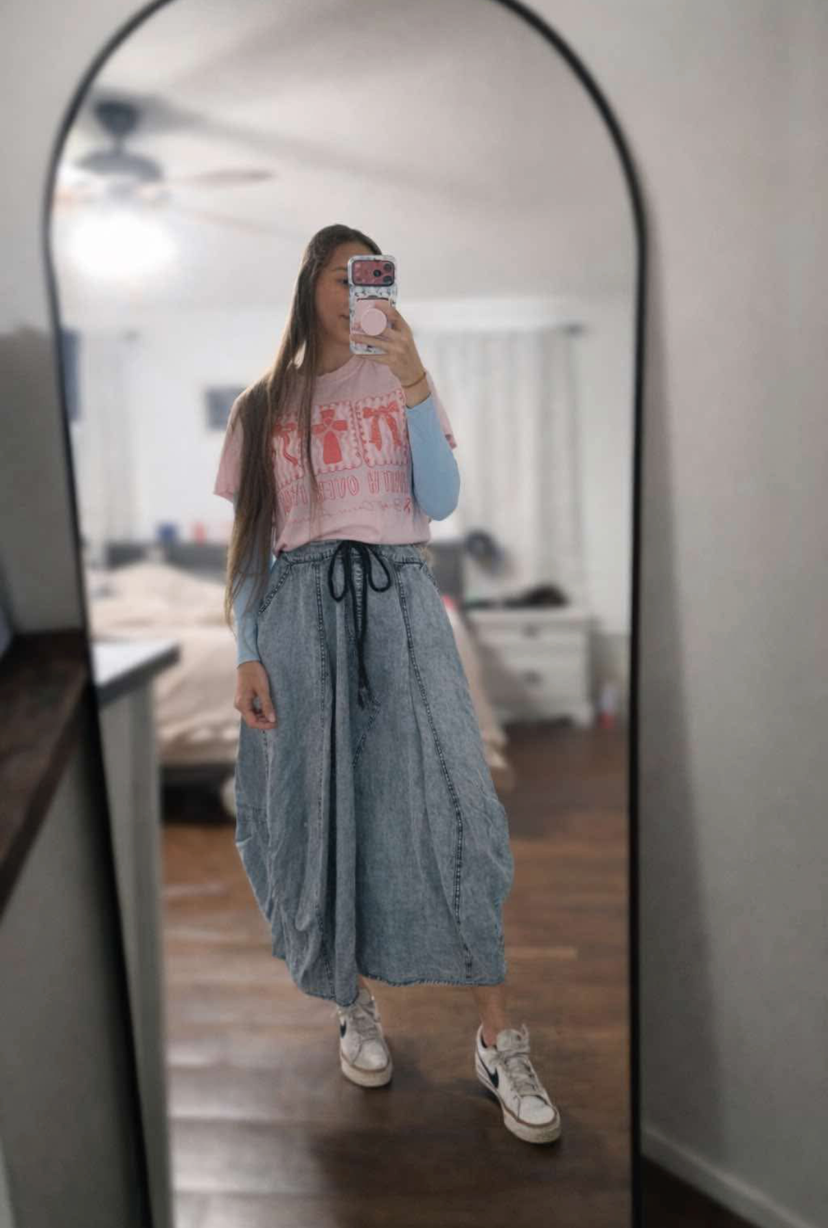 Bougie DENIM Bubble Skirt