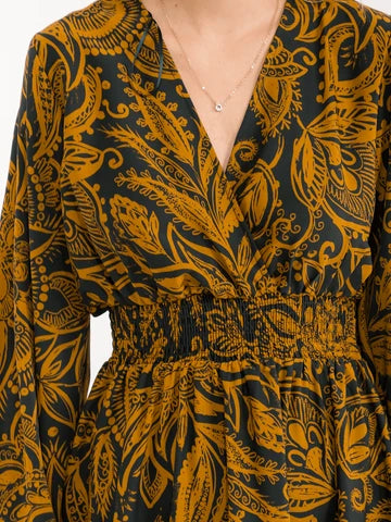 The Golden Grove Dress