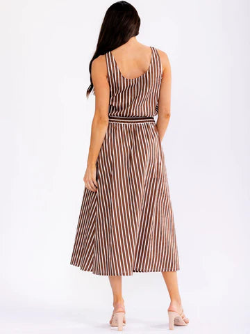 The Mocha Bean Striped Set