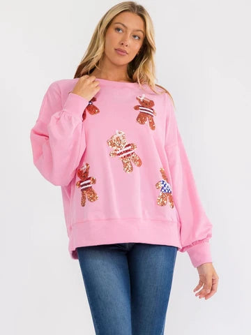 Americana Teddy Pullover