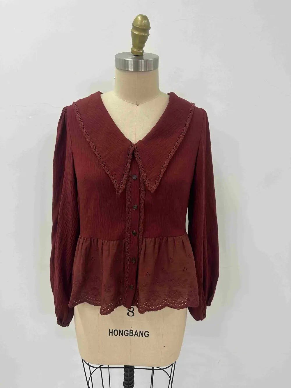 Rebecca's Cotton Collared Button Down