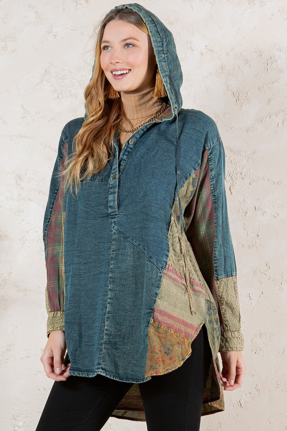 Patchwork Daydream Hoodie