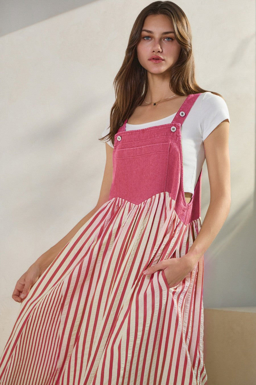 Pink Panther Overall Dress