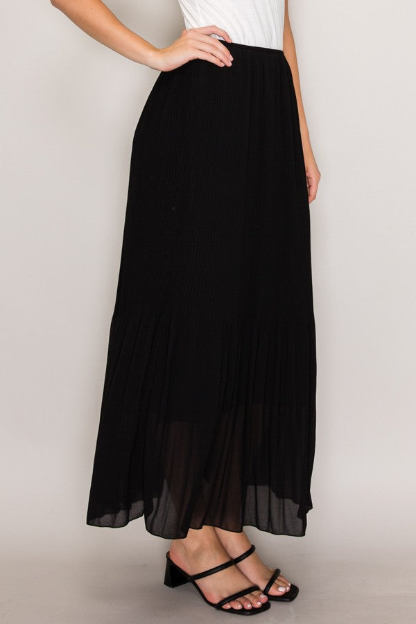 Chiffon A-Line Skirt