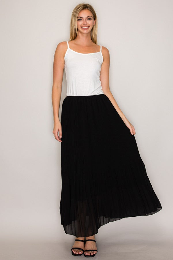 Chiffon A-Line Skirt
