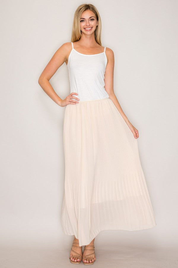 Pleats For Days Skirt