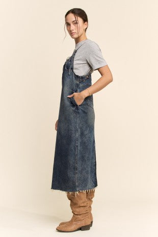 Picnic-Perfect Overall Dress
